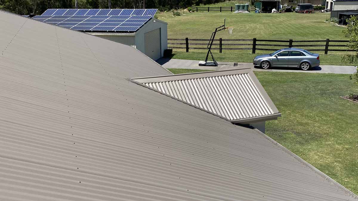 Colorbond Roof Repainting Example 1